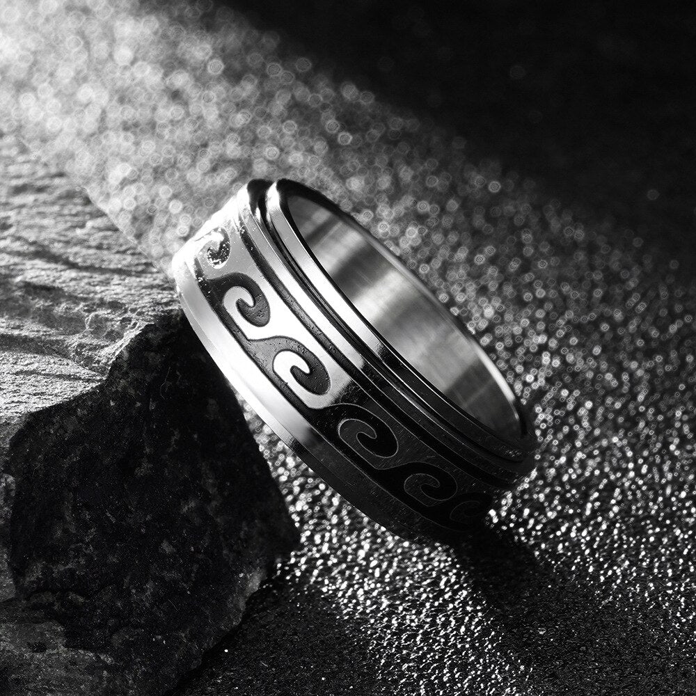 Rotatable Couple Rings for Eternal Love