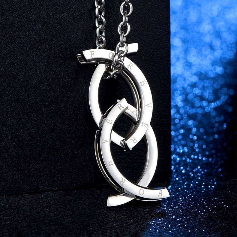 Transformable Forever Ring and Necklace Pendant