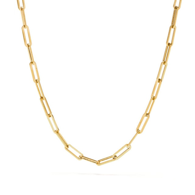 Luxurious Gold Rope Chain Women Necklace