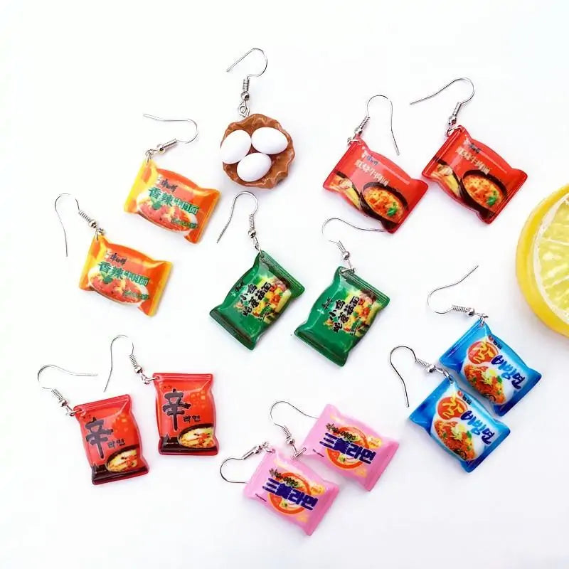 Ramen Earrings