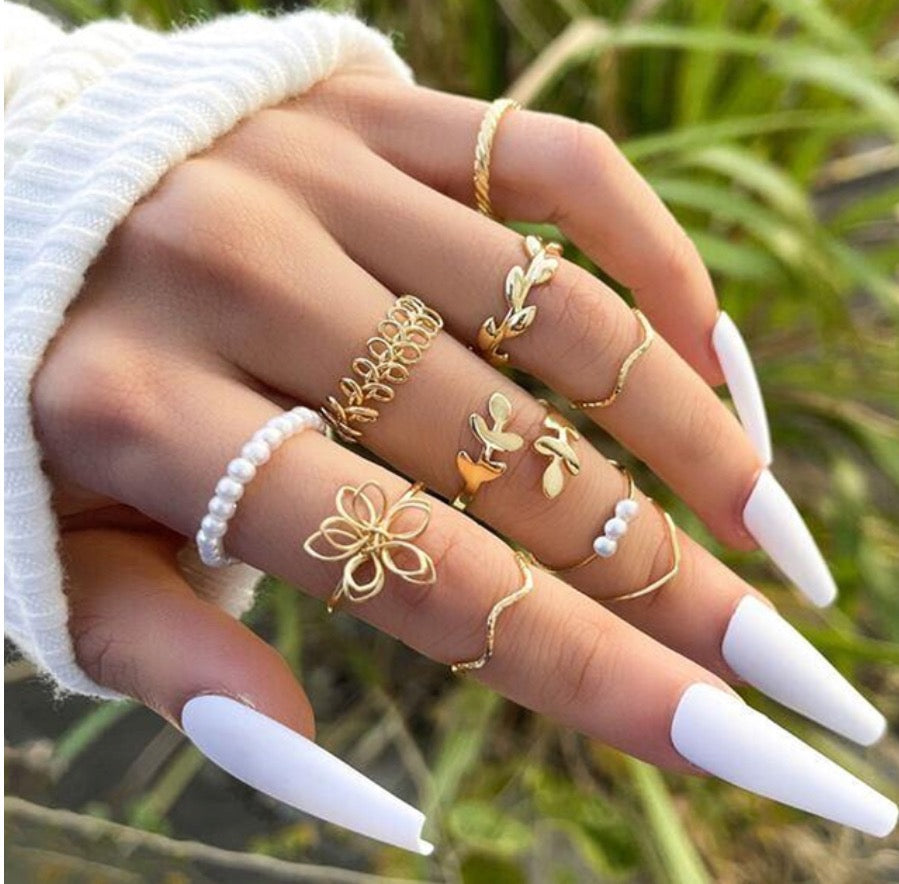 Boho Delight Ring Set