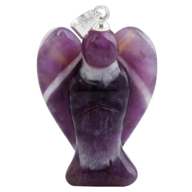 Exquisite Hand-Carved Natural Stone Necklace Pendant