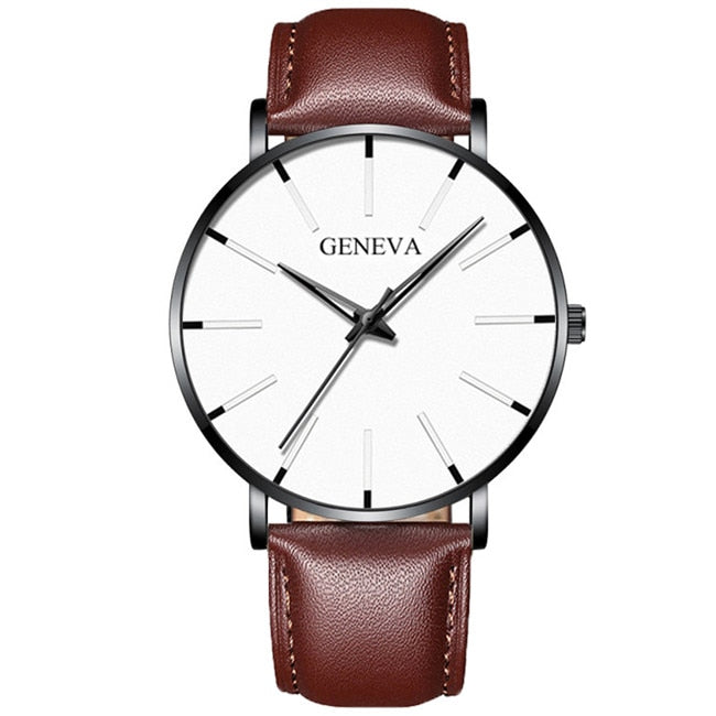 Simplicity in Steel Minimalist Stainless Steel Men's Watch