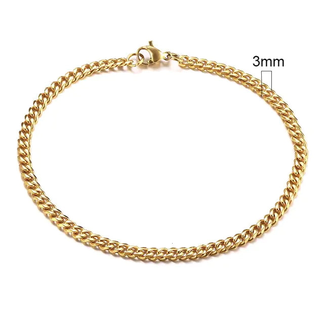 Men's Chunky Curb Chain Bracelet