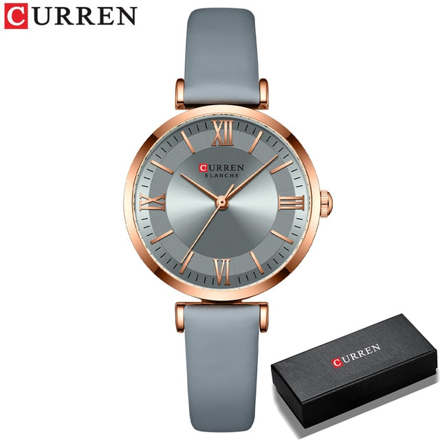 Timeless Elegance: Classic Clock Leather Watch