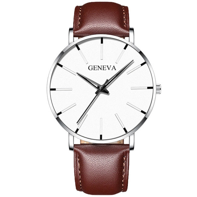 Simplicity in Steel Minimalist Stainless Steel Men's Watch