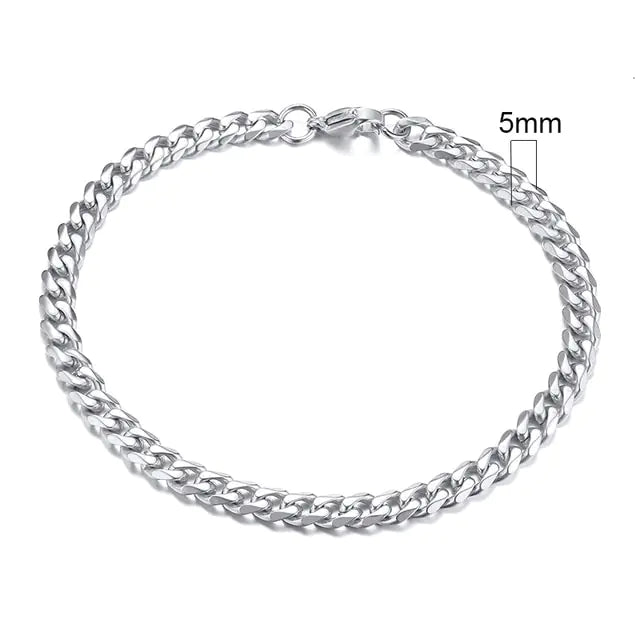 Men's Chunky Curb Chain Bracelet