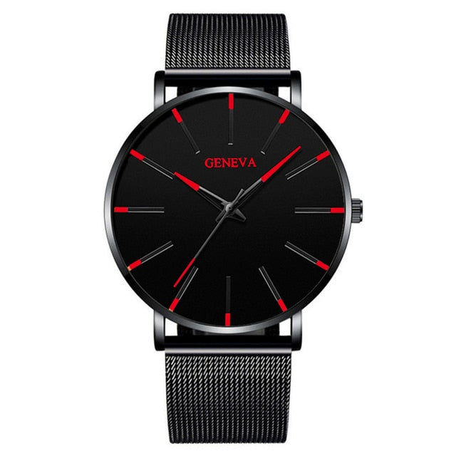 Simplicity in Steel Minimalist Stainless Steel Men's Watch