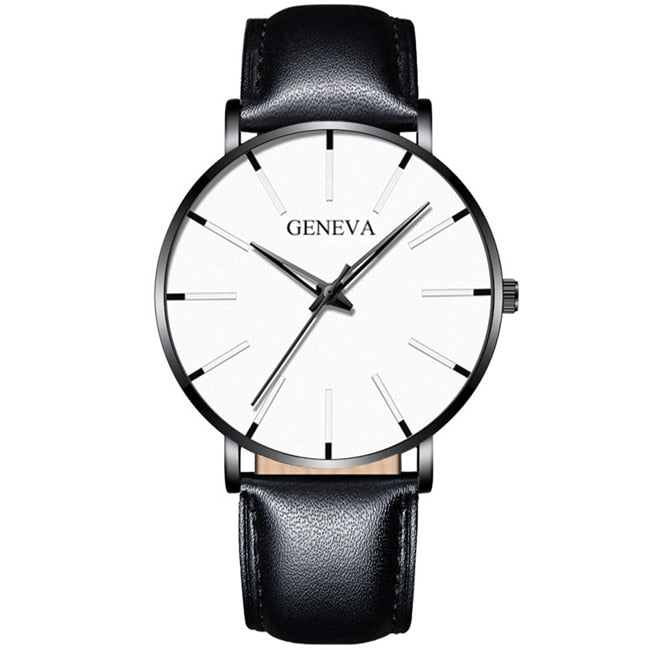 Simplicity in Steel Minimalist Stainless Steel Men's Watch