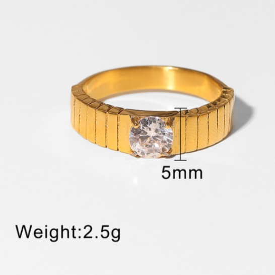 18k Gold Stacking Rings - Create Your Unique Style