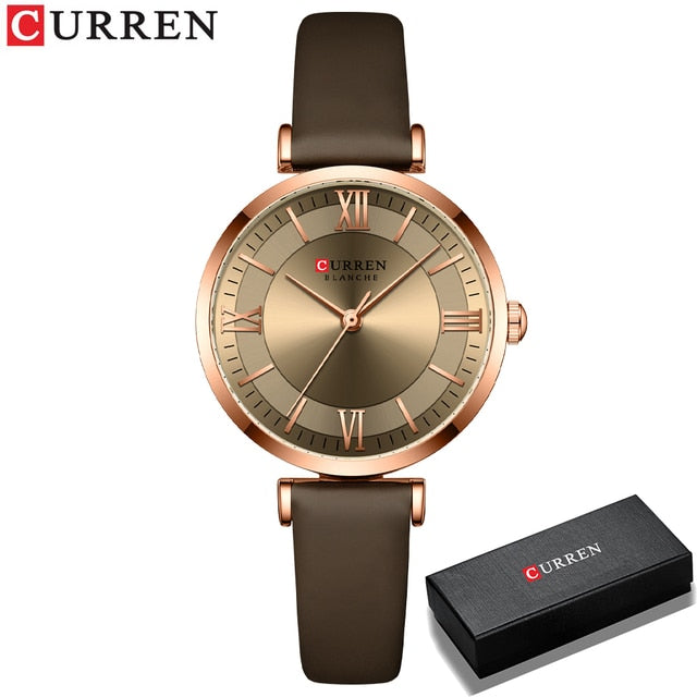 Timeless Elegance: Classic Clock Leather Watch