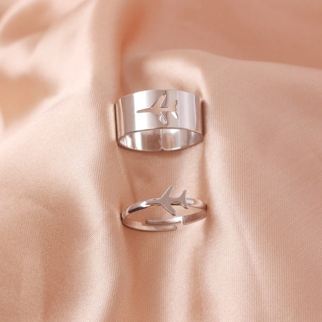 Elegant Butterfly Rings