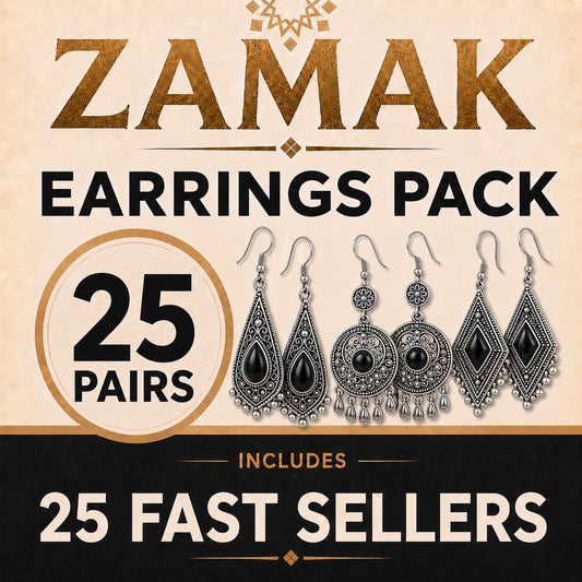 Zamak Fast Sellers Earrings Package