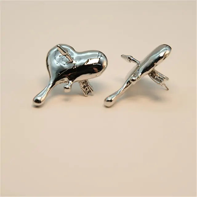 Personality Style Metal Earrings