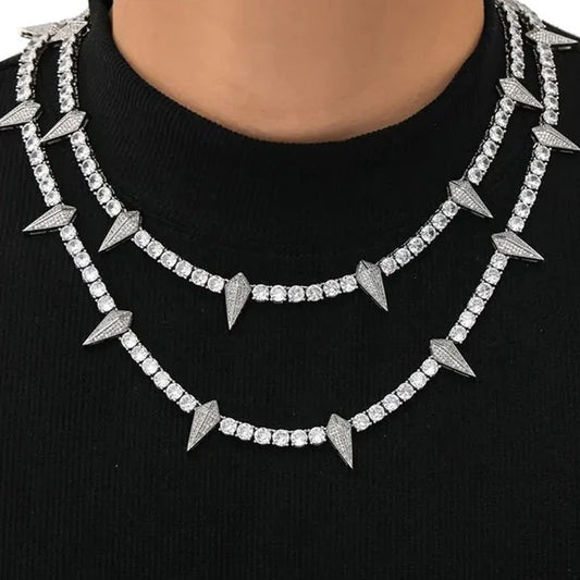 Black Panther Crystal Necklace