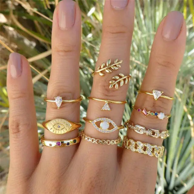 Geometric Infinity Rings Set