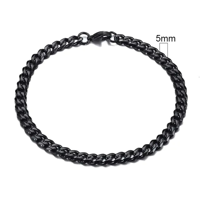 Men's Chunky Curb Chain Bracelet