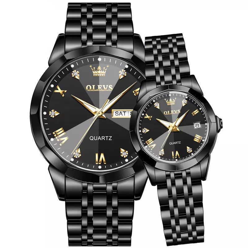 Olevs Diamond 3D Watch: Timeless Precision and Elegance