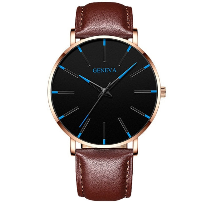 Simplicity in Steel Minimalist Stainless Steel Men's Watch