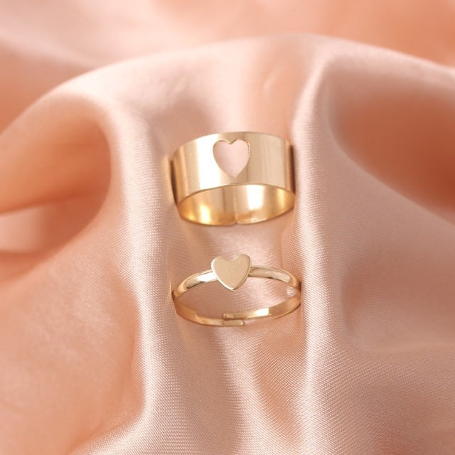 Elegant Butterfly Rings