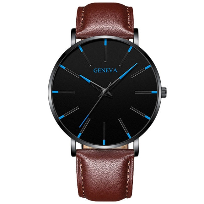 Simplicity in Steel Minimalist Stainless Steel Men's Watch