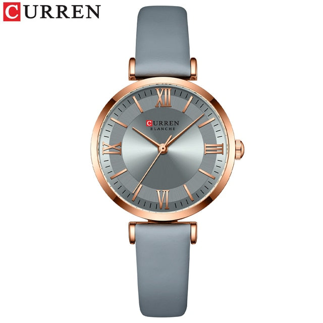 Timeless Elegance: Classic Clock Leather Watch