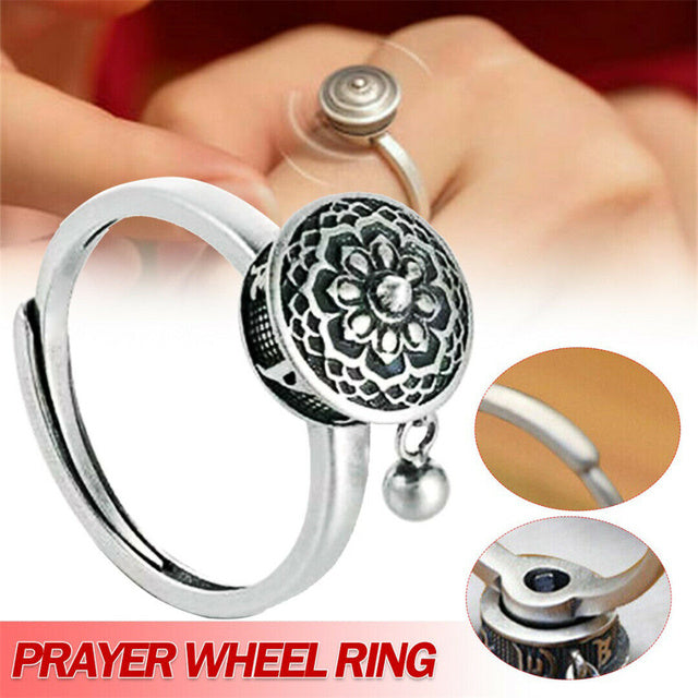 Rotating Four-Leaf Clover Ring - Elevate Your Style, Relieve Your Stress