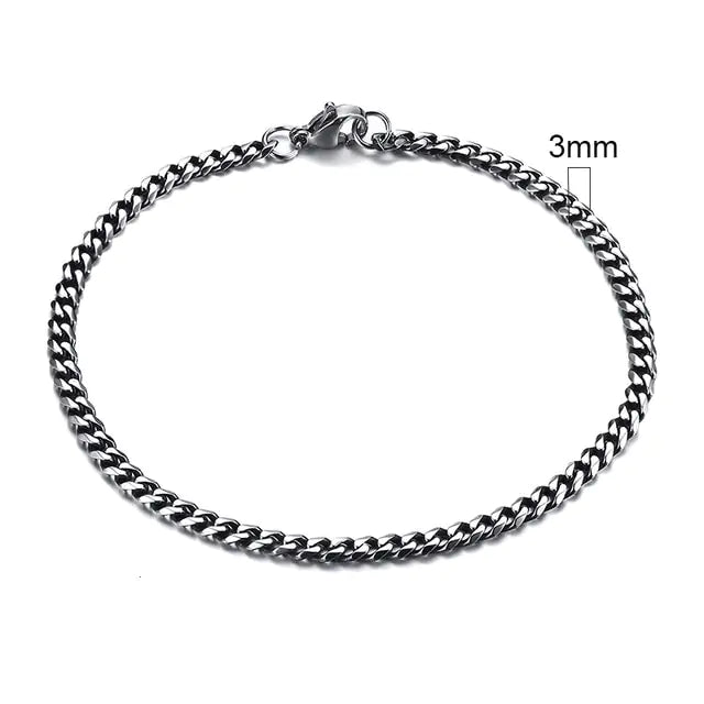 Men's Chunky Curb Chain Bracelet