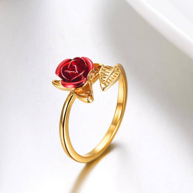 Rotating Four-Leaf Clover Ring - Elevate Your Style, Relieve Your Stress