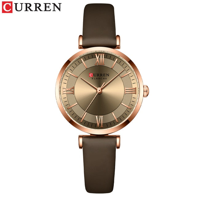 Timeless Elegance: Classic Clock Leather Watch