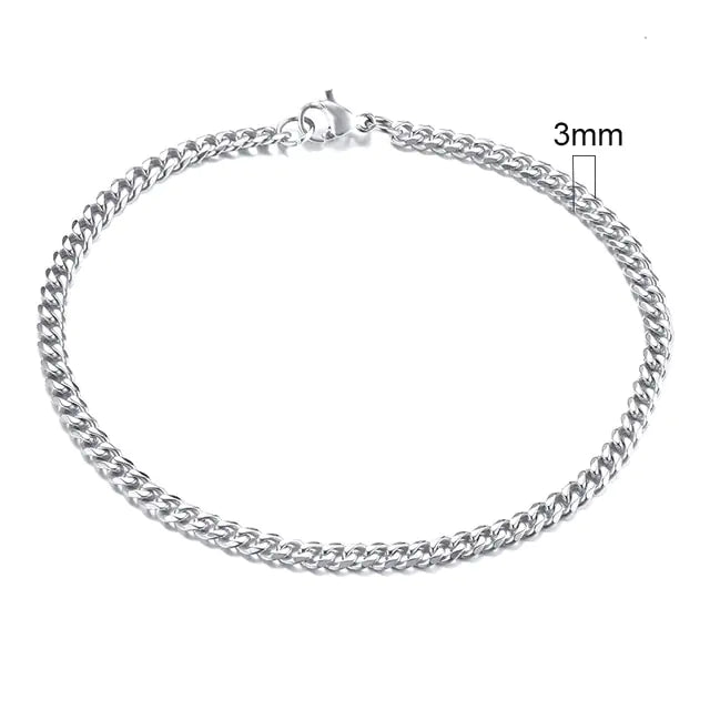 Men's Chunky Curb Chain Bracelet