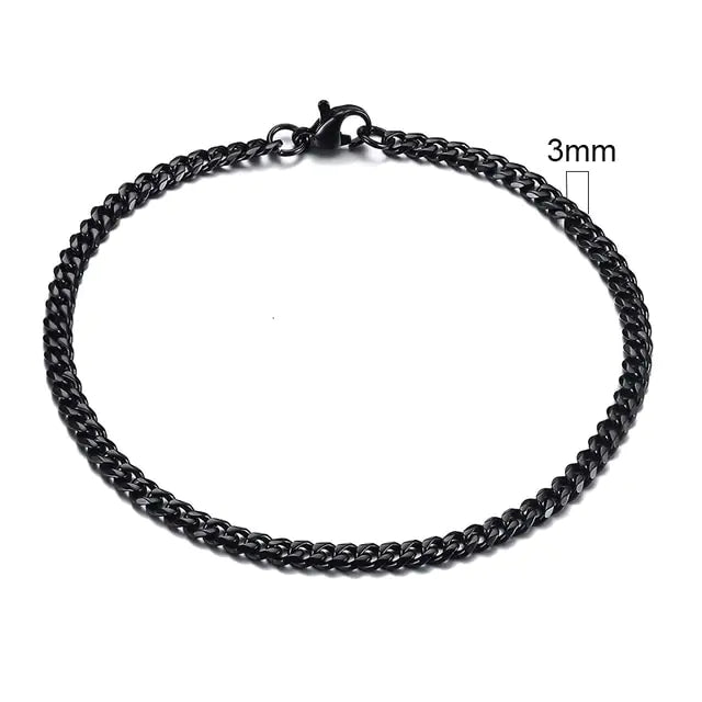 Men's Chunky Curb Chain Bracelet