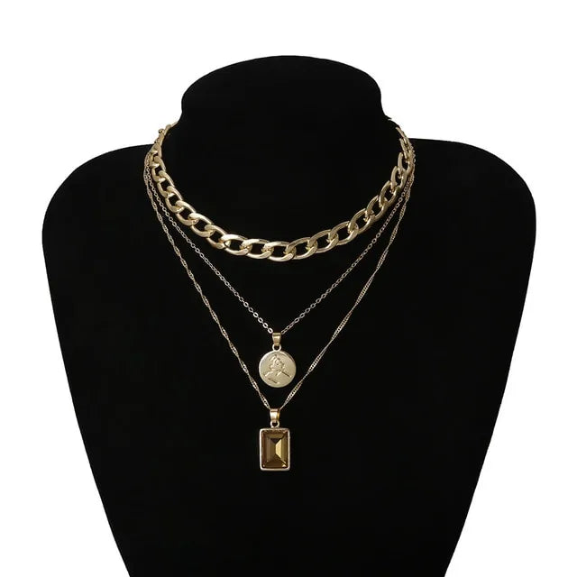 Choker Pendant Necklace