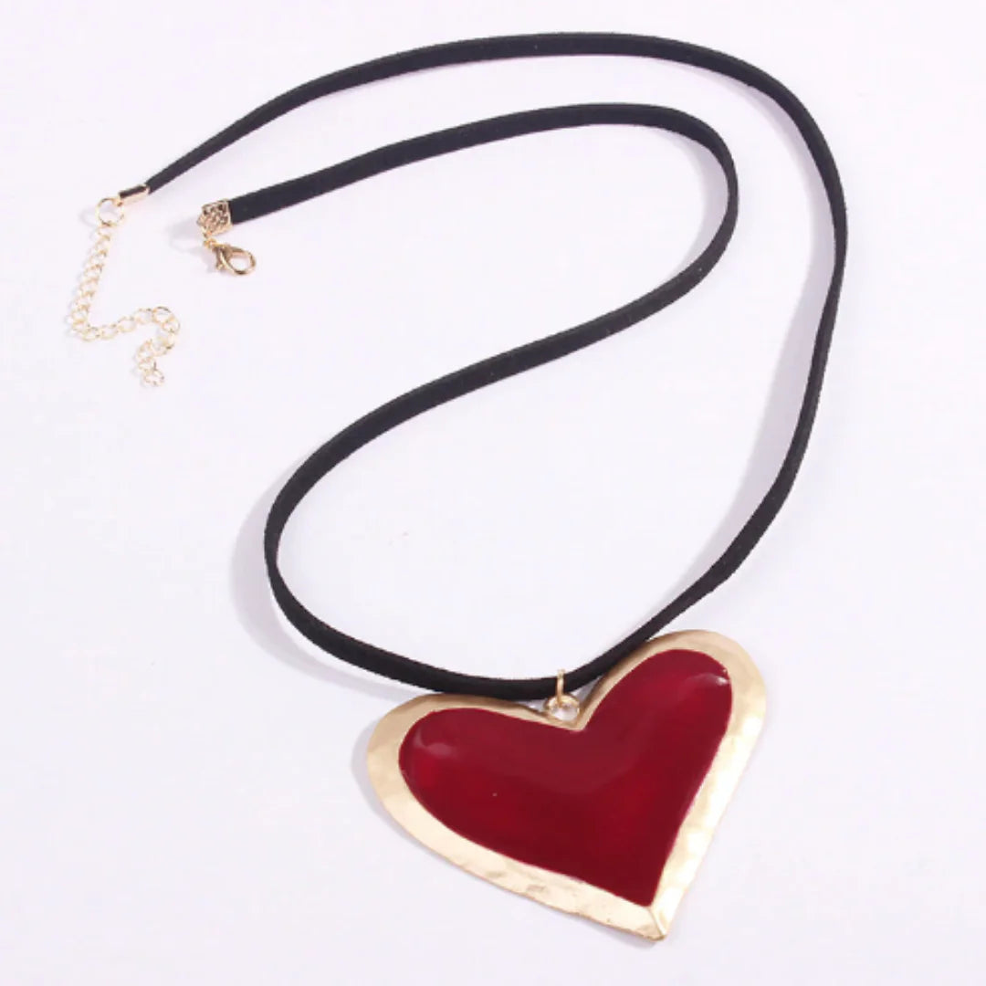 Red Heart Necklace