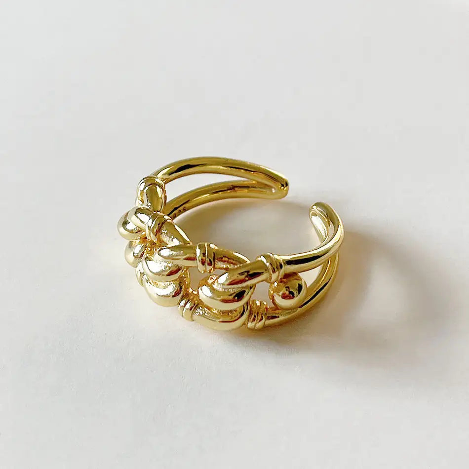 Golden Forge Industrial Ring