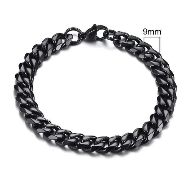 Men's Chunky Curb Chain Bracelet