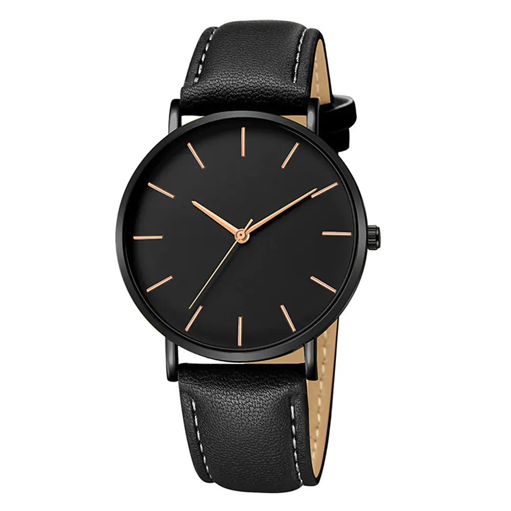 Simple Leather Men's Luxury Watches