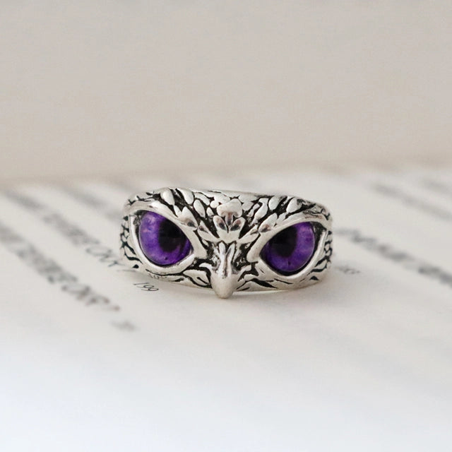 Fashion Resizable Owl Ring