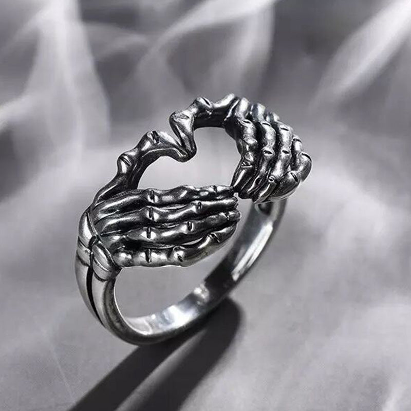 Skeleton Hand Gothic Ring