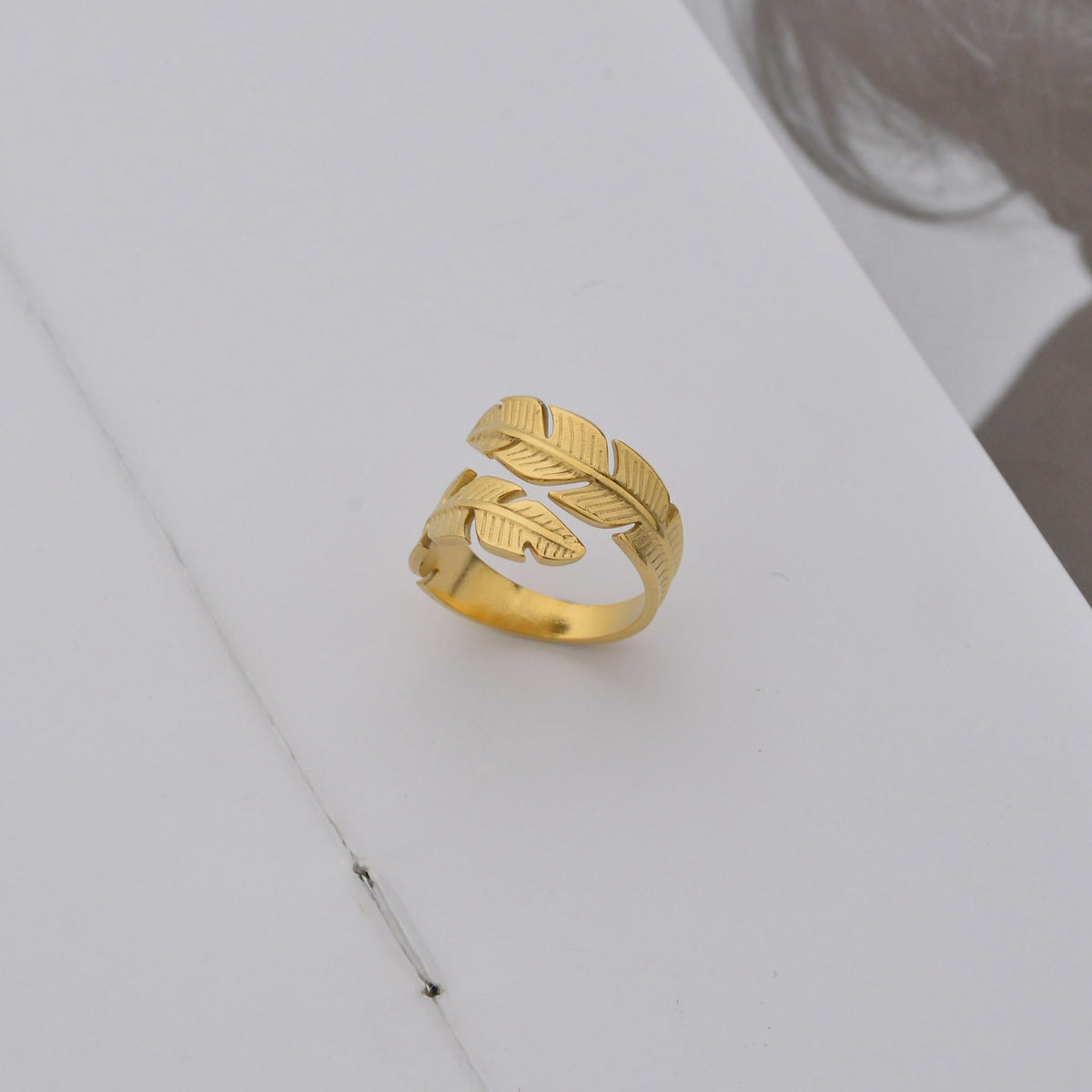 Trendy Gold Cocktail Ring