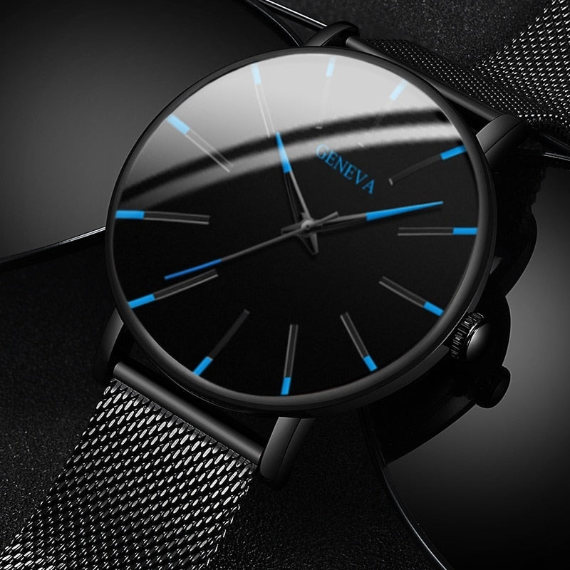 Simplicity in Steel Minimalist Stainless Steel Men's Watch