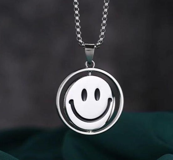 Bold Middle Finger Stickman Pendant Necklace