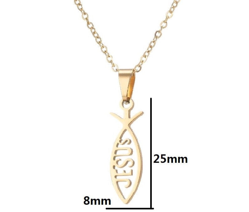 Faithful Christian Pendant Necklace