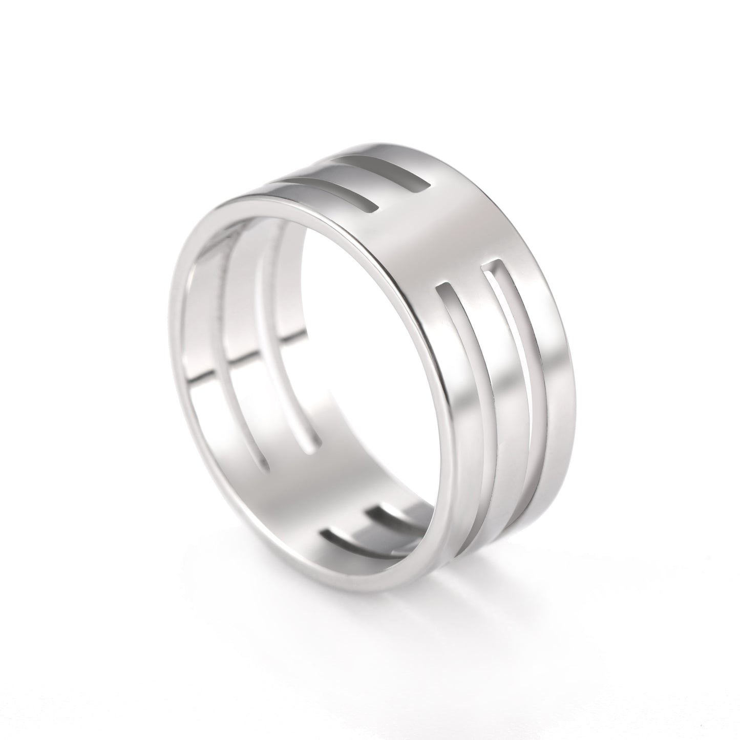 Elegance in Stainless Silver Rings