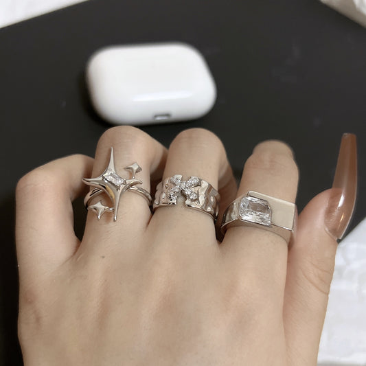 Dazzling Brilliance Crystal Rings