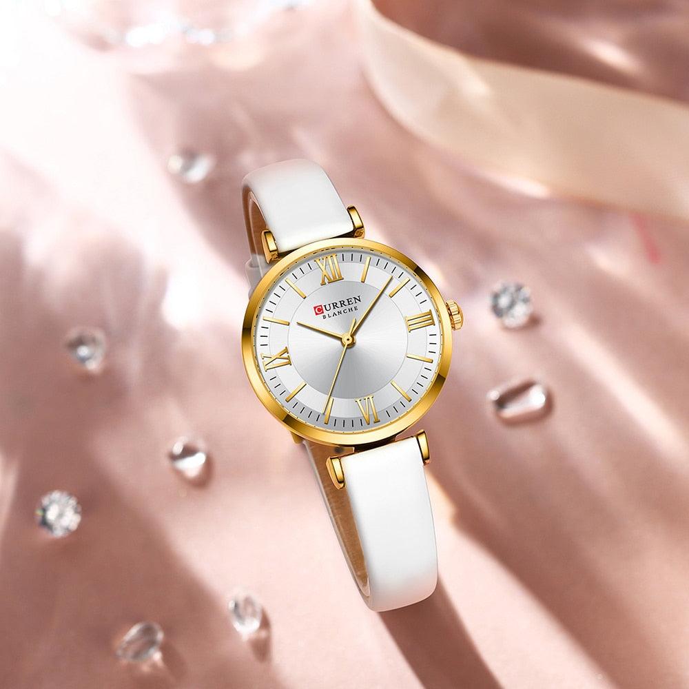 Timeless Elegance: Classic Clock Leather Watch