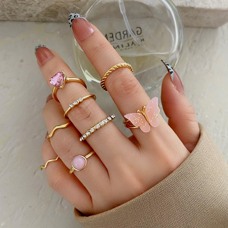 Boho Delight Ring Set