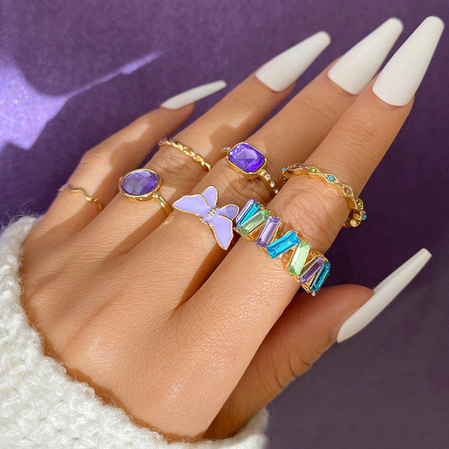 Boho Delight Ring Set