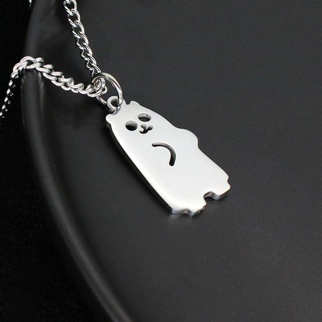 Bold Middle Finger Stickman Pendant Necklace