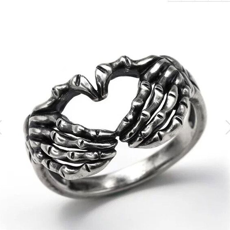 Skeleton Hand Gothic Ring